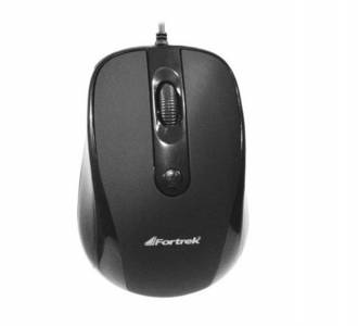 MOUSE USB FORTREK 2400DPI OM103/FK-416M 43531 PRETO