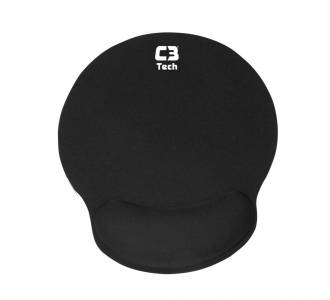 MOUSE PAD GEL C/APOIO C3TECH MP-100 PRETO