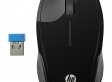 MOUSE S/FIO HP 200 1000DPI X6W31AA PRETO