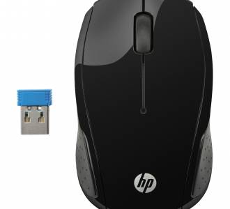 MOUSE S/FIO HP 200 1000DPI X6W31AA PRETO