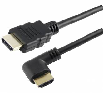 CABO HDMI  2,0MT V2.0 4K S/FILTRO PIX HDR 19P 30AWG 90 GRAUS 018-3322