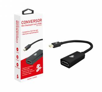 CONVERSOR DE VIDEO MINI DISPLAYPORT/HDMI 15CM 5+ CHIP SCE 075-0824