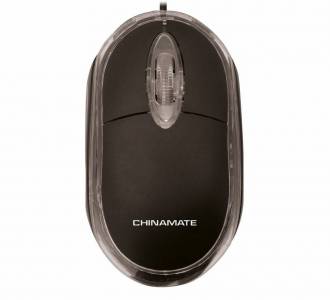 MOUSE USB CHINAMATE OFFICE CM10 PRETO