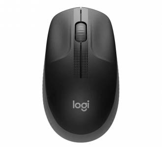 MOUSE S/FIO LOGITECH M190 PRETO/CINZA 910-005902