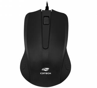 MOUSE USB C3TECH MS-20BK 1000DPI PRETO