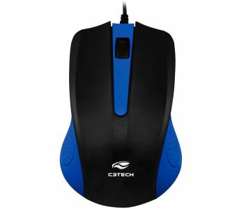 MOUSE USB C3TECH MS-20BL 1000DPI AZUL 5