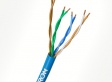 CABO LAN UTP CAT5E ULTRA CFTV 4PX24AWG CCA CX 300MT AZUL