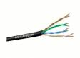 CABO LAN UTP CAT5E ULTRA CFTV 4PX24AWG CCA CX 300MT PRETO