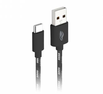 CABO USB AM/USB C 1MT 2A C3TECH CB-C11GBK