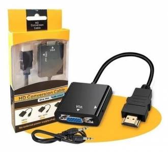 CABO CONVERSOR HDMI-M/VGA-F C/AUDIO CDC-1091