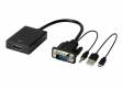 CABO CONVERSOR HDMI-F/VGA-M C/AUDIO CDC-2001