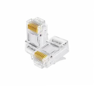 CONECTOR RJ-45 MACHO CAT6 GV ADT.37501 C/10 UNID