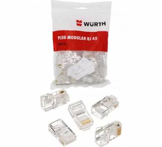 CONECTOR RJ-45 MACHO CAT5E WURTH 0978120003 C/100 UNID