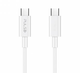 CABO USB-C/USB-C 1,20MT PULSE WI426 BRANCO