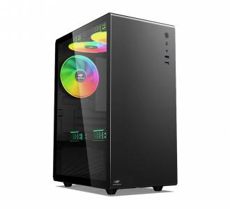 GAB. GAMER C3TECH MT-G200BK USB3.0 S/FONTE C/COOLER PRETO