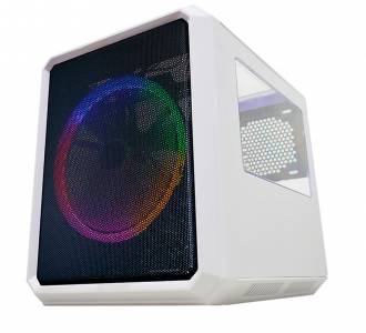 GAB. GAMER K-MEX MICROCRAFT IV CG-04RC USB3.0 C/COOLER S/FONTE BRANCO CG04RCRH004CB0X