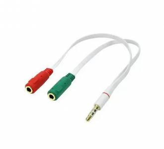 ADAPTADOR P/HEADSET P3-M / P2-F GV CBD.1031 BRANCO