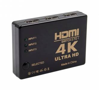 SWITCH HDMI 3P GV C/ CONTROLE GV CBH.289