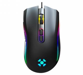 MOUSE USB GAMER FORTREK 7200DPI BLACKHAWK RGB 75682